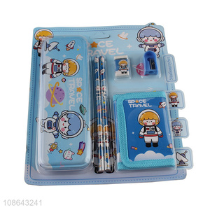 Good quality space travel series stationery set for kids student
