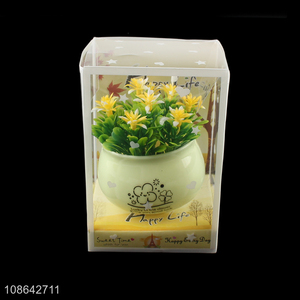 New product mini artificial potted plant ornament tabletop decoration