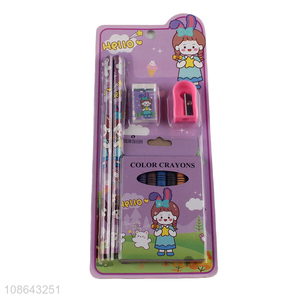 New product school <em>stationery</em> set cartoon design kids <em>stationery</em> set