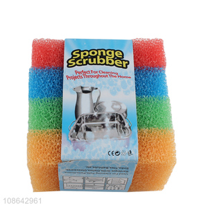 Good quality non-scratch kitchen cleaning sponge for pots and pans