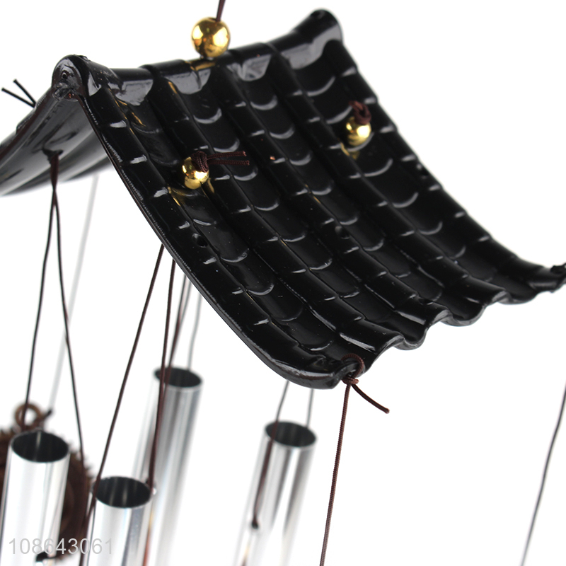 Online wholesale metal alloy wind bells aluminum pipe wind chimes