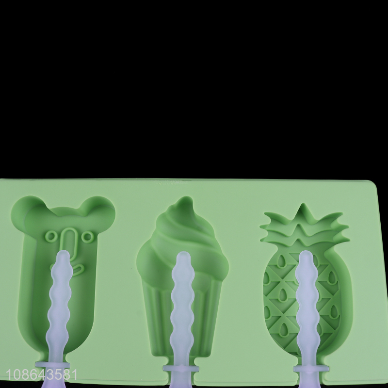 Top products food grade silicone ice mold tools ice pop mould