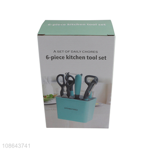 Good sale 6pcs pp kitchen gadget kitchen tool set wholesale