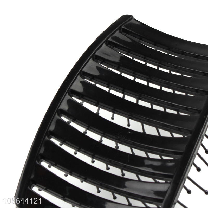 Good quality anti-static rib comb hairdressing hair brush for sale