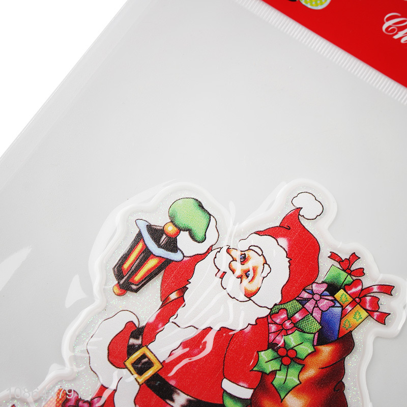 Factory direct sale christmas decoration window stickers wholesale