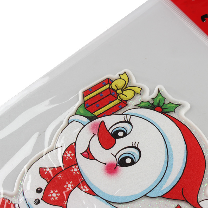 Factory price christmas window stickers decorative stickers