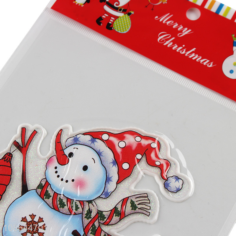 Online wholesale window decoration christmas stickers for home