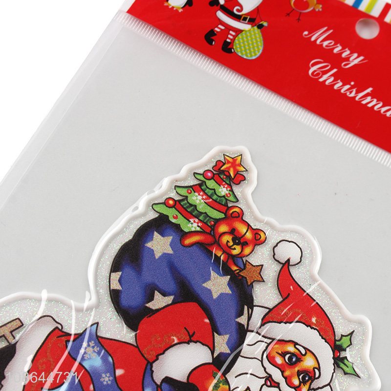 Top quality decorative christmas window stickers for sale