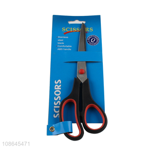 Factory direct sale safety paper scissors with abs handle