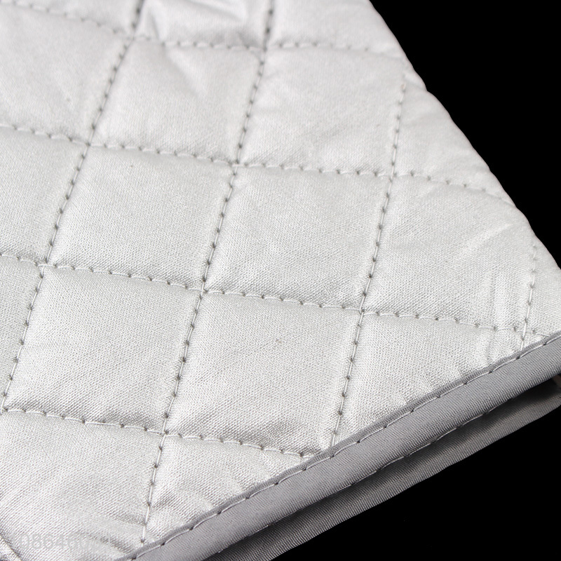 Popualr product cotton microwave oven glove kitchen mitt for baking