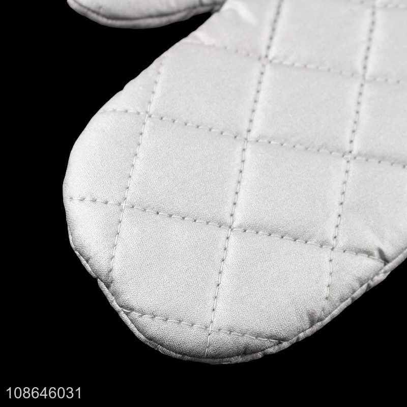 Popualr product cotton microwave oven glove kitchen mitt for baking