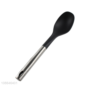 Good selling household kitchen utensils nylon basting spoon