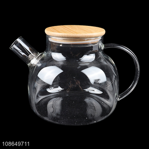 Good selling high borosilicate glass tea pot tea maker wholesale