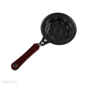 New product bakelite handle cast iron egg fryings pan non-stick pans