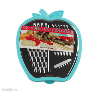 Wholesale apple shape multi-function vegetable grater kitchen gadgets tools