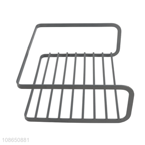 High quality metal wire storage basket under cabinet kitchen organizer