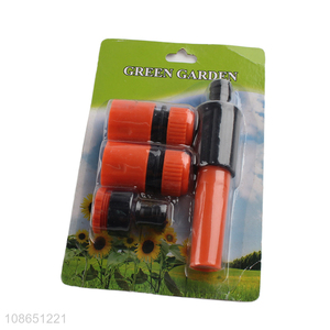Good quality plastic garden hose nozzle spray gun nozzle for car washing