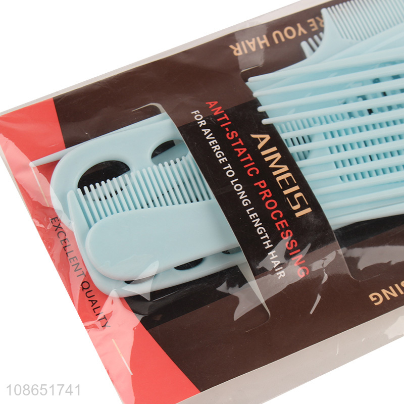 New products 6pieces anti-static hairstyling hair comb for long hair