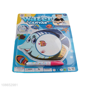 Best selling cartoon kids doodle water canvas toys painting toys