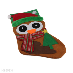 Top selling cartoon christmas socks christmas stocking bag