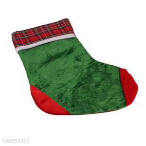 Latest products christmas decoration socks gifts bag stocking bag