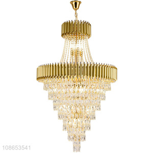 Popular product French style crystal chandelier ceiling <em>light</em> hanging <em>lamp</em>
