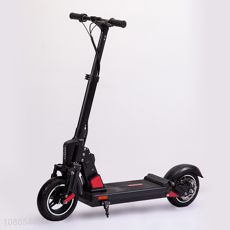 High quality adult aluminum alloy frame two-wheel foldable electric scooter