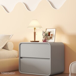 Hot selling modern style bedroom furniture nightstand bedside table