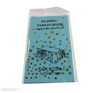Wholesale disposable party <em>tablecloth</em> banquet table cloth table cover