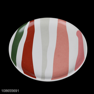 New design round glazed ceramic fruit <em>plate</em> porcelain desserts <em>plate</em>