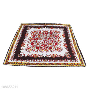 High quality square cotton women bandana head scarf for decoration