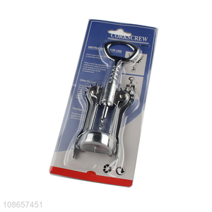 High quality zinc alloy wing <em>corkscrew</em> wine <em>opener</em> for sale
