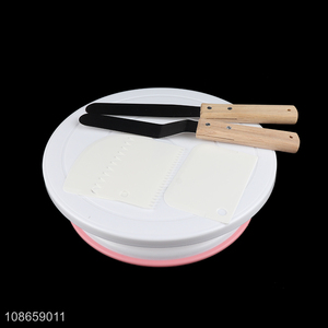 Factory direct sale cake decorating tool cake turntable set wholesale