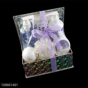 Factory direct sale personal care shower gel body lotion gifts set