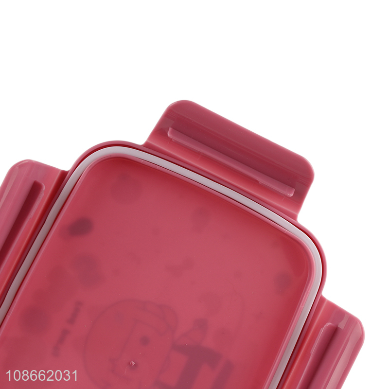 New product plastic lunch bento box food container with water bottle