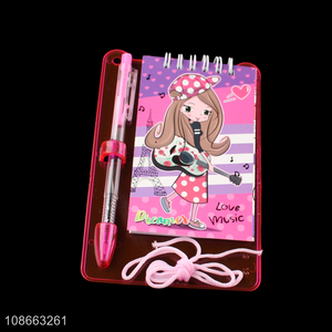 Wholesale portable writing board with spiral notebook and <em>ball</em>-<em>point</em> <em>pen</em>