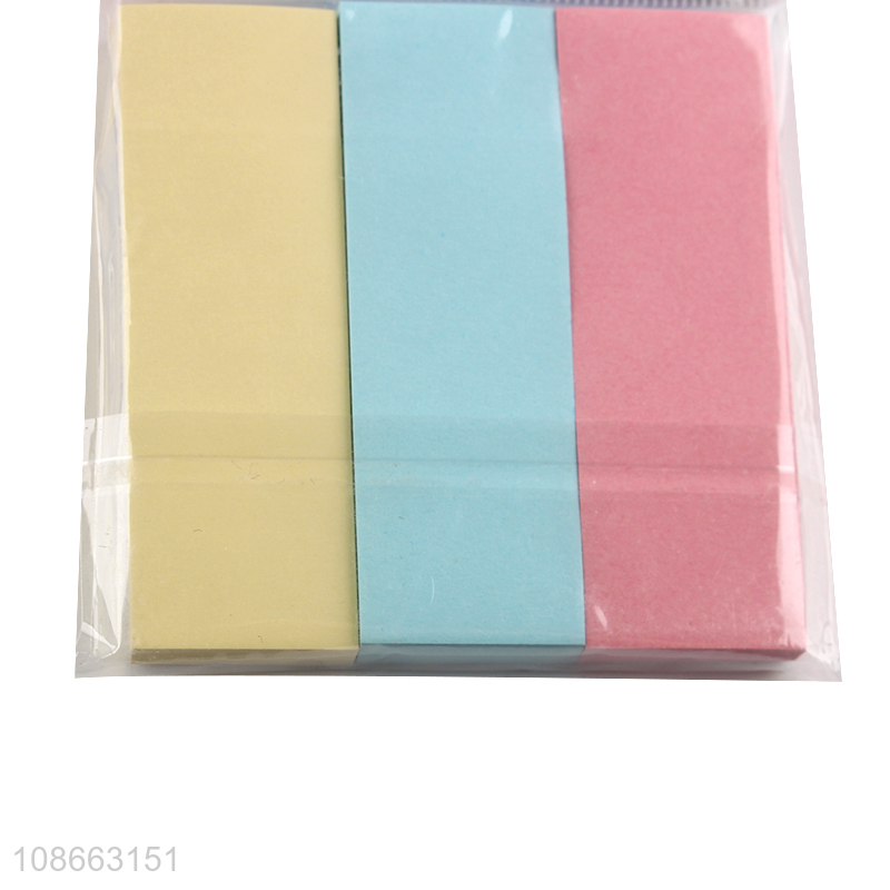 Wholesale 100 sheets 3*3inch sticky notes school students stationery