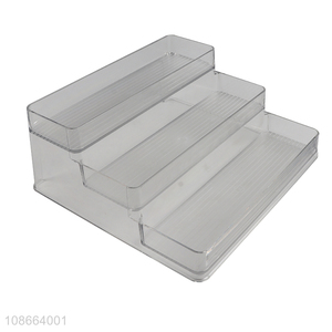 Online wholesale clear plastic flatware storage box cutlery storage bin
