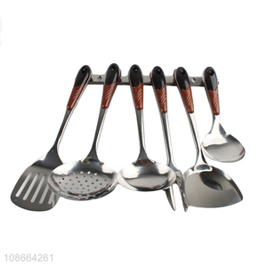 Top sale 7pcs home restaurant stainless steel  kitchen utensils set wholesale