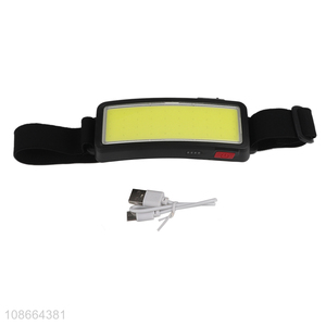 Wholesale 5V 3W 220LM 40COB Multifunctional Soft <em>Light</em> Headlamp (400mA 14500 lithium battery)