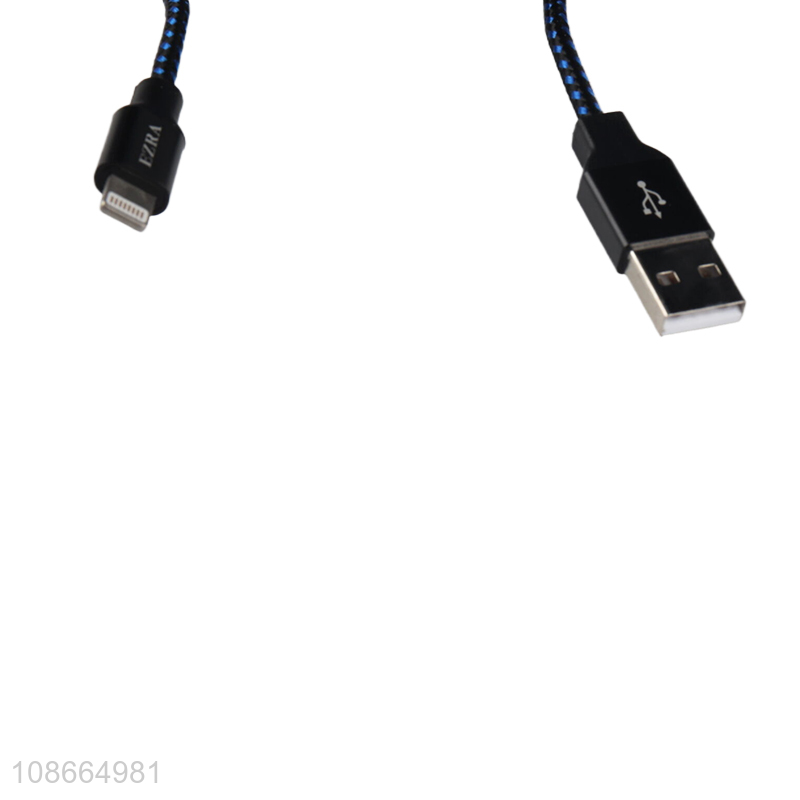 China manufacturer 120cm nylon woven lightning cable