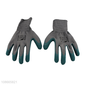 Good quality anti-slip hand protection labor work safety gloves