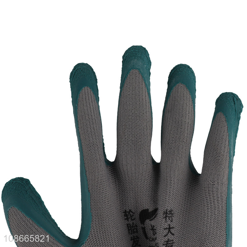 Good quality anti-slip hand protection labor work safety gloves
