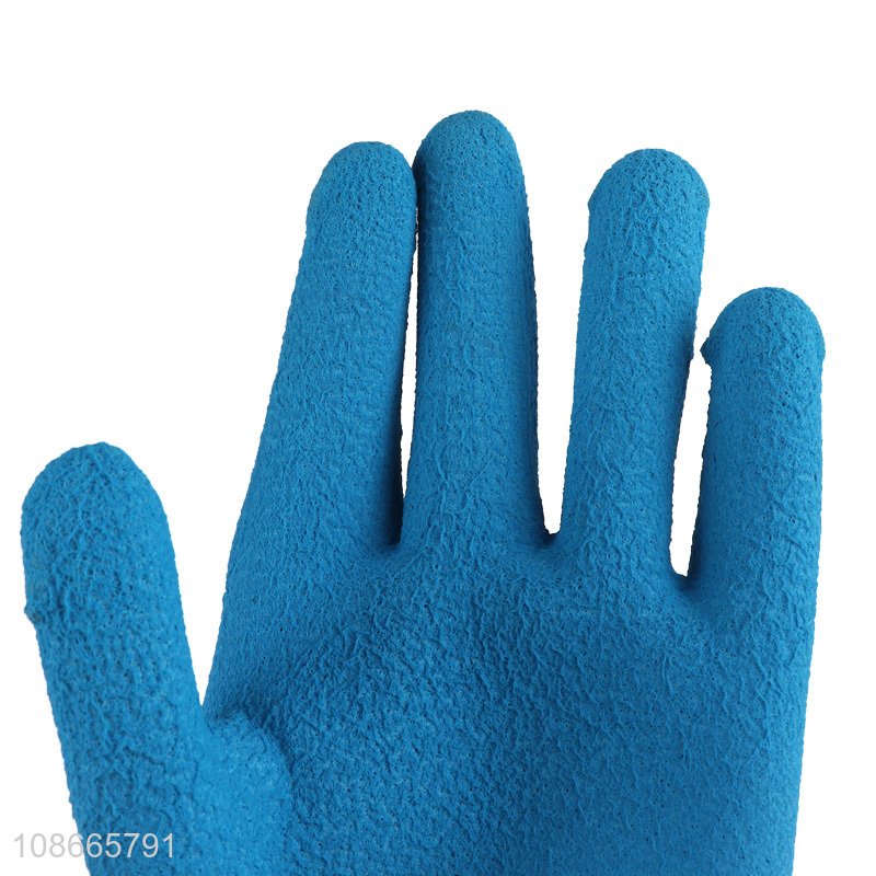 Factory direct sale latex work labor gloves for hand protection