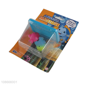 Hot selling <em>fish</em> soft magic water growing toys kids sensory play toys