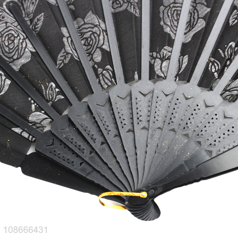 New product exquisite folding hand fans handheld fans for women