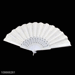 Online wholesale folding fans handheld fans props for performance