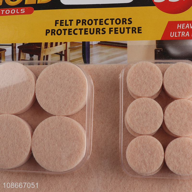 Wholesale 33pcs felt furniture pads floor protectors furniture grippers