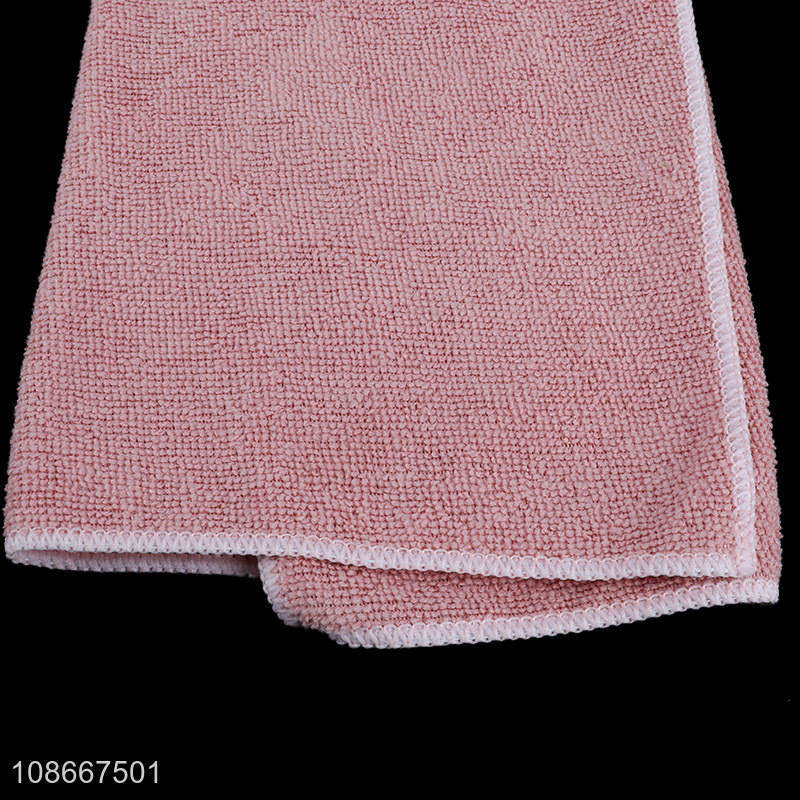 High quality multi-use absorbent microfiber dish cloth cleaning towel