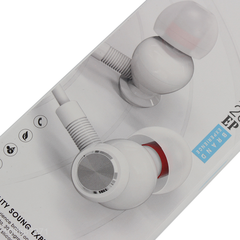 Hot selling professional stereo bass in-ear wired earbud wholesale